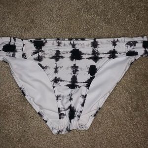 Black & White Bikini Bottoms
